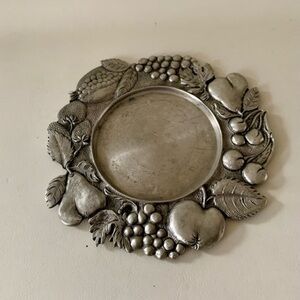 Pewter Wine Drip Tray Williams Sonoma Made In Italy